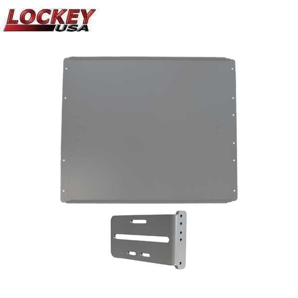 PS40S Panic Shield Value Kit In Silver - PS 24 Panic Shield, PSSB Strike Bracket